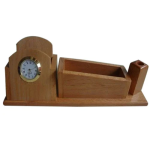 Wooden Pen Card Holder