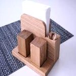 Wooden Tissue Paper Holder