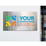 Stainless Steel Screen Printed Name Plate-8